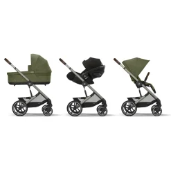 Passeggino balios s lux tpe moss green khaki – cybex