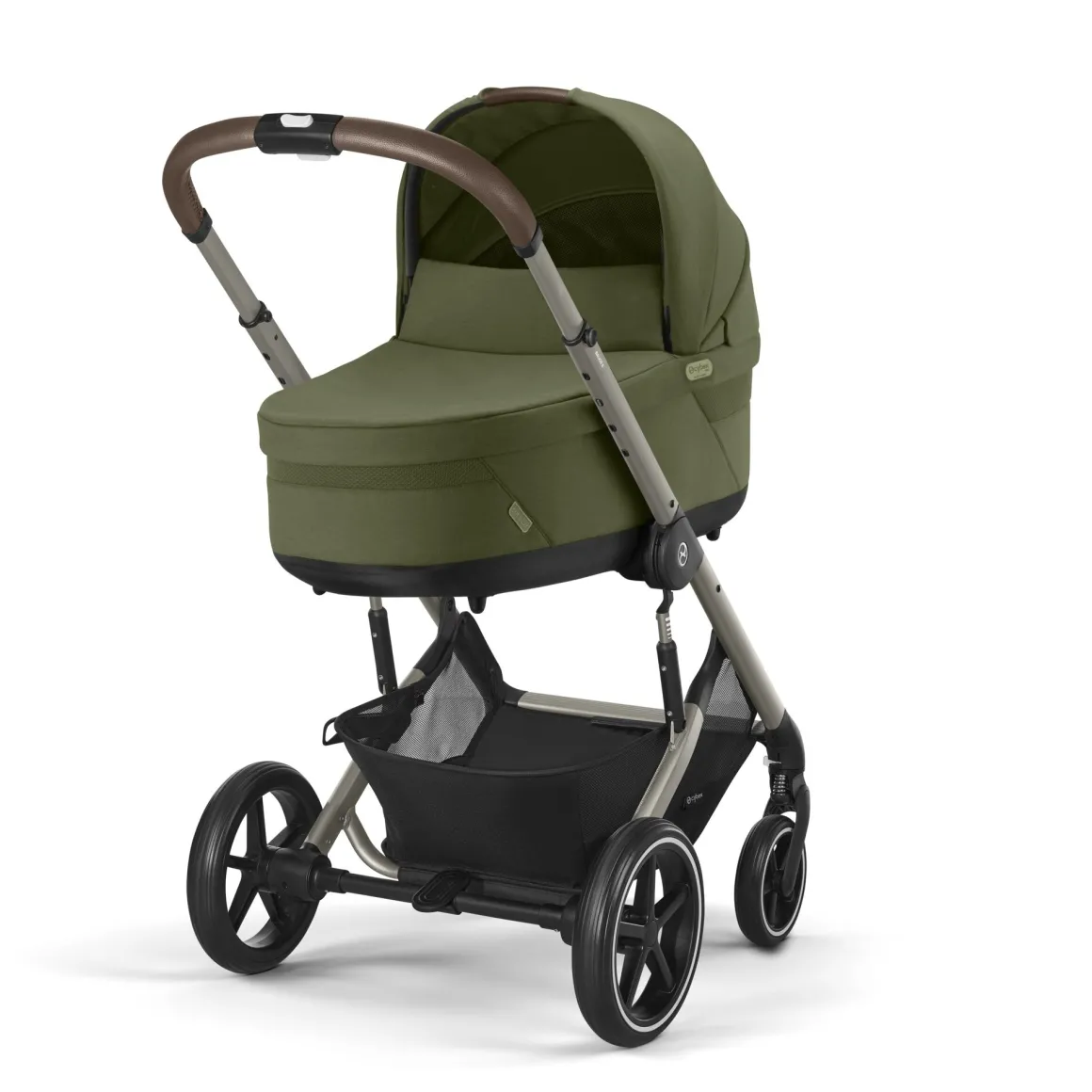 Passeggino balios s lux tpe moss green khaki – cybex