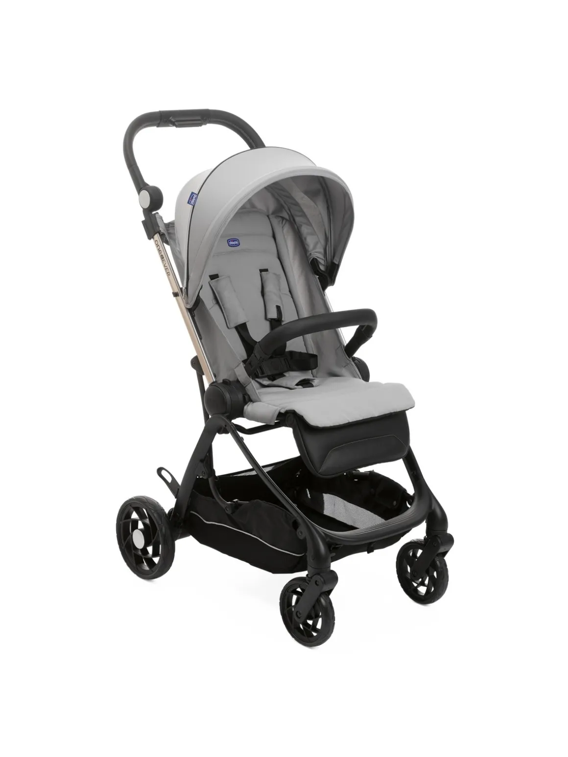 Passeggino chicco one4ever silverleaf