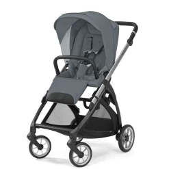 Passeggino electa silver black colore union grey – inglesina