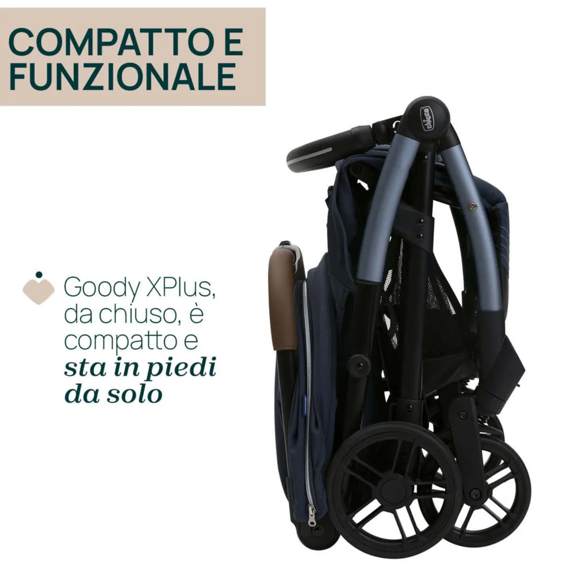 Passeggino goody xplus radiant blue – chicco