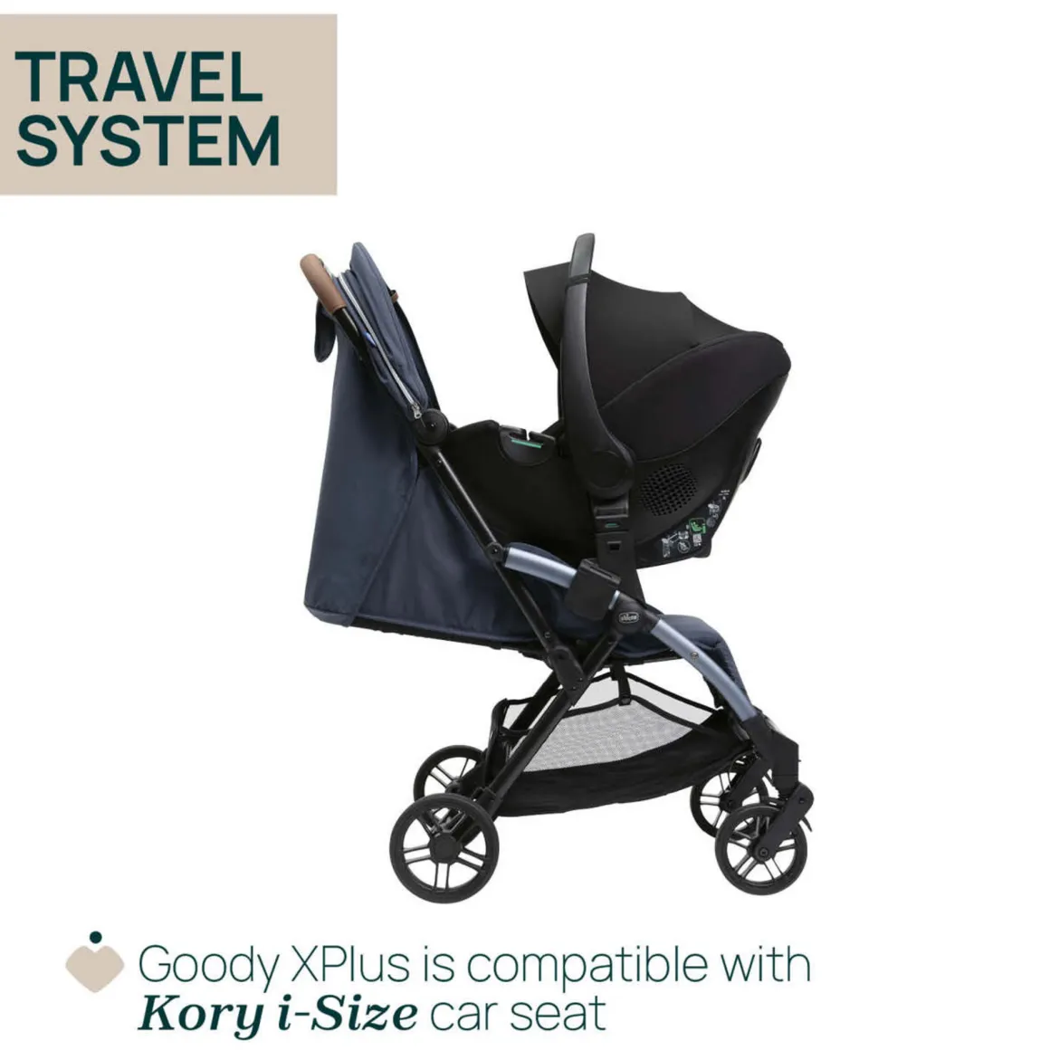 Passeggino goody xplus radiant blue – chicco