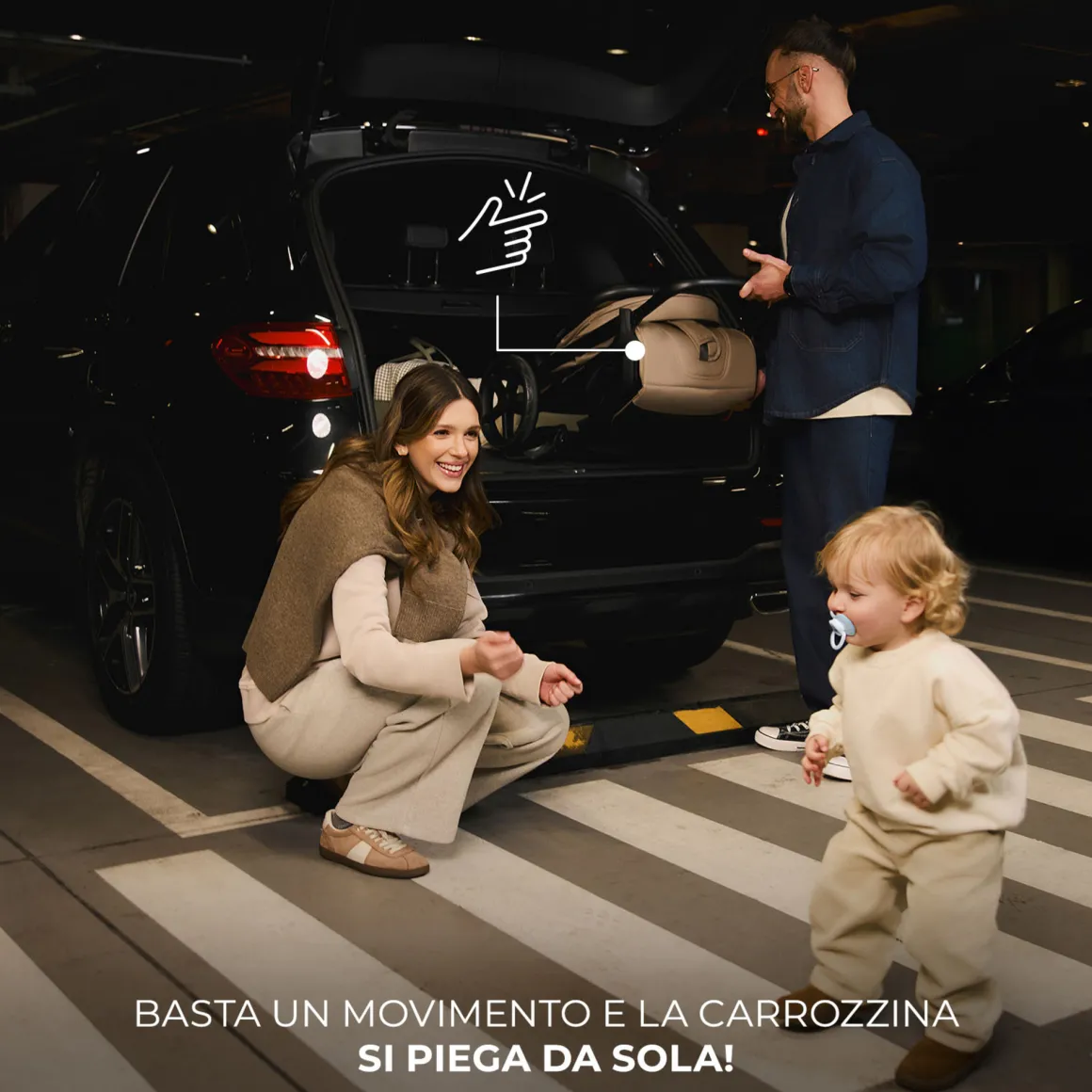 Passeggino leggero loom linen beige – kinderkraft