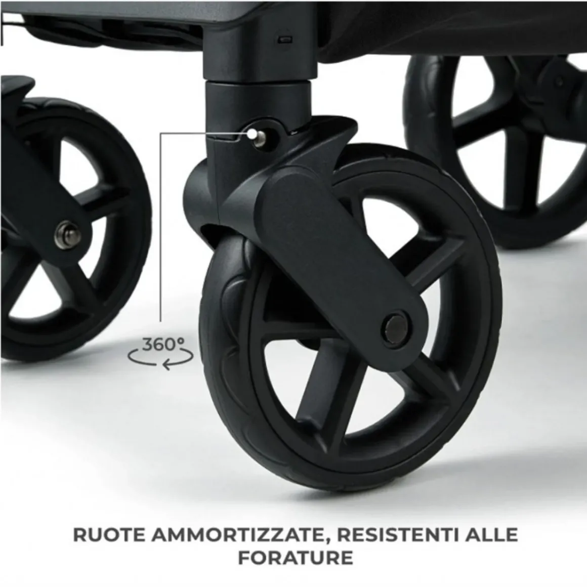 Passeggino loom ink nero – kinderkraft