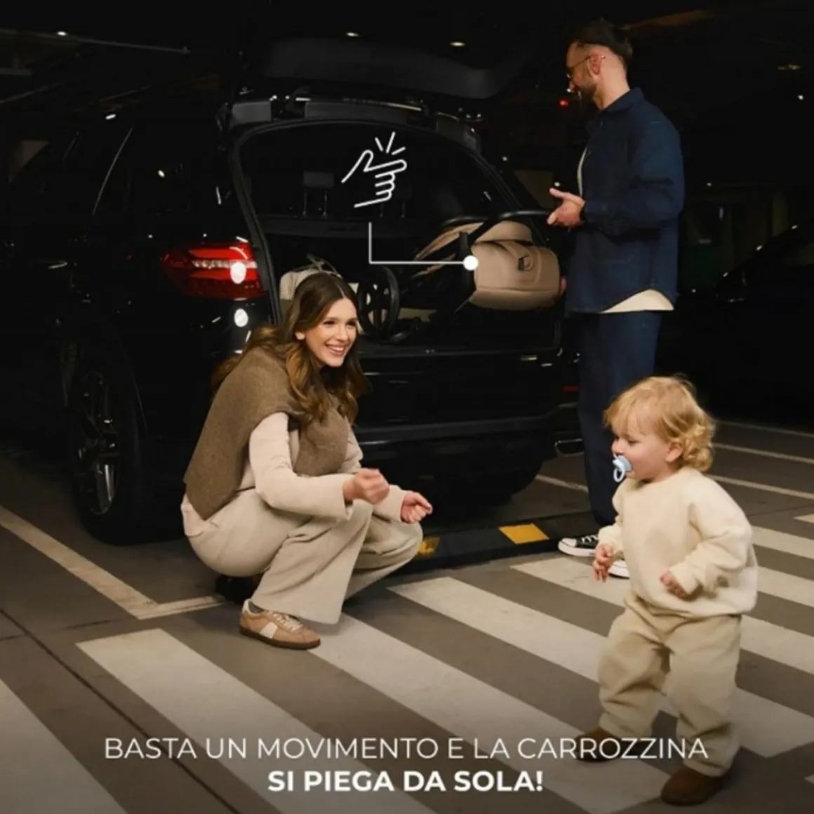 Passeggino loom ink nero – kinderkraft