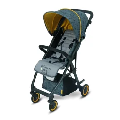 Passeggino manhattan winnie the pooh grigio e giallo – giordani