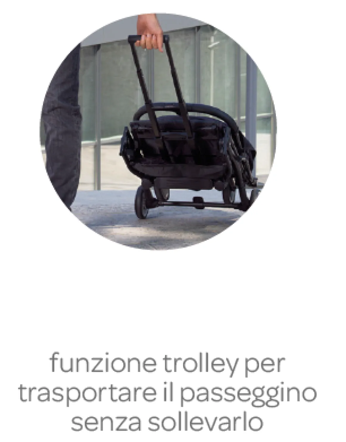 Passeggino trolley me stone