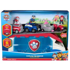 Paw patrol paw patroller – gioco trasformabile per bambini 3+, veicolo con funzione espandibile