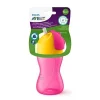 Philips avent tazza con cannuccia 300ml rosa