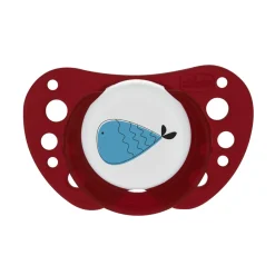 Physioforma air rosso lumi in silicone 16-36 mesi | 2 pezzi | chicco