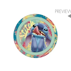 Piatto polipropilene stitch hawaii piano cm 22,5 – lulabi