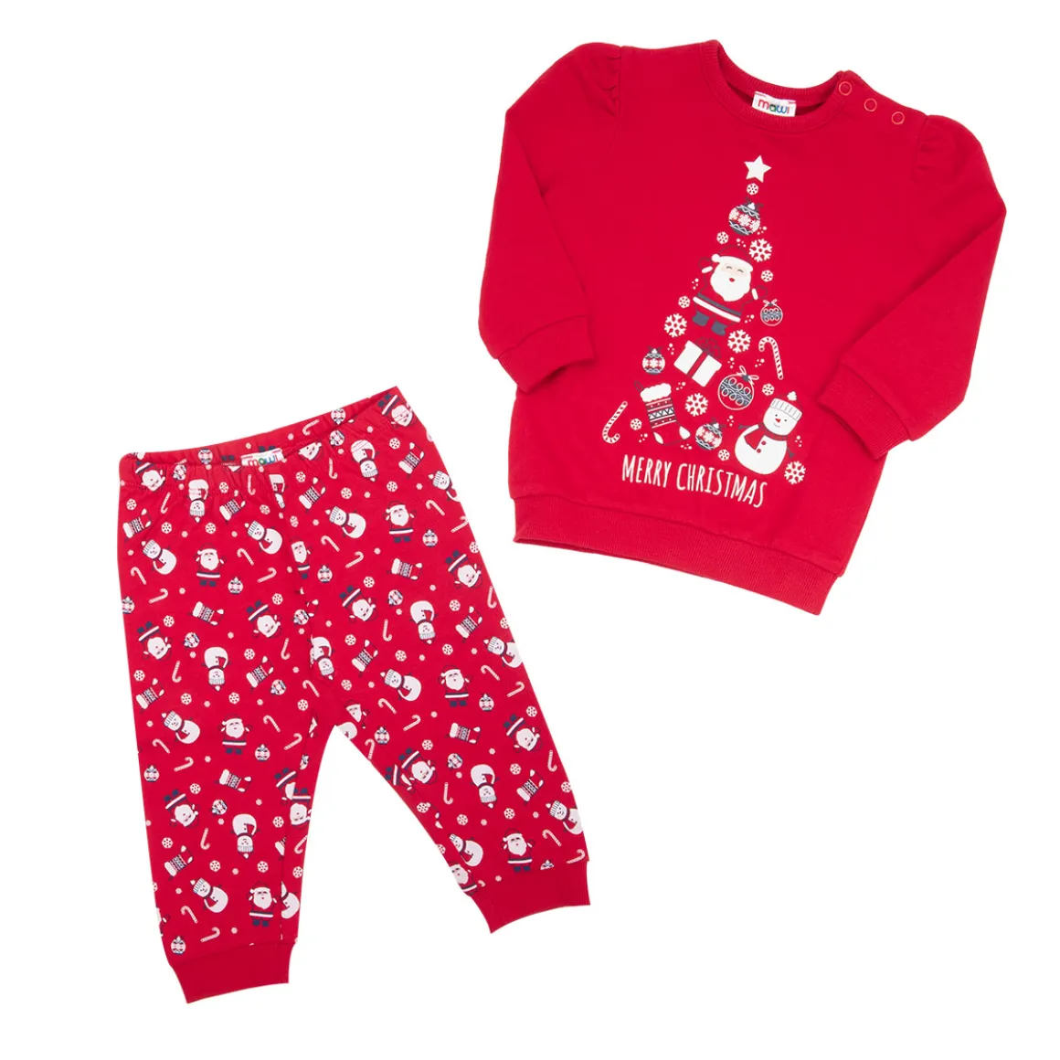Pigiama 2 pezzi bimba “christmas”