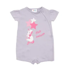 Pigiama intero bimba unicorno lilla
