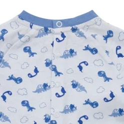 Pigiamone bimbo azzurro blu