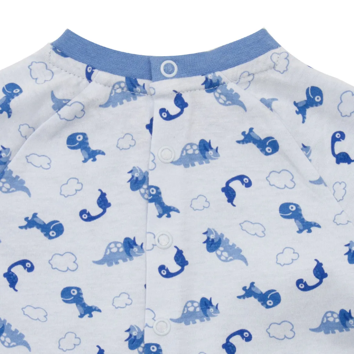 Pigiamone bimbo azzurro blu