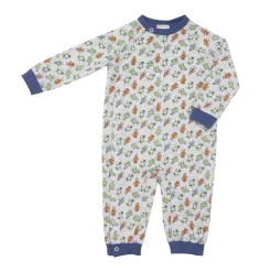 Pigiamone bimbo grigio stampato