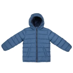 Piumino bimbo blue con cappuccio