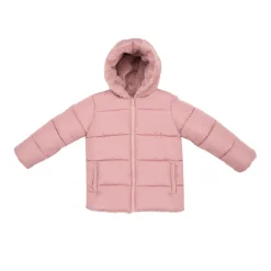 Piumino reversibile bimba rosa