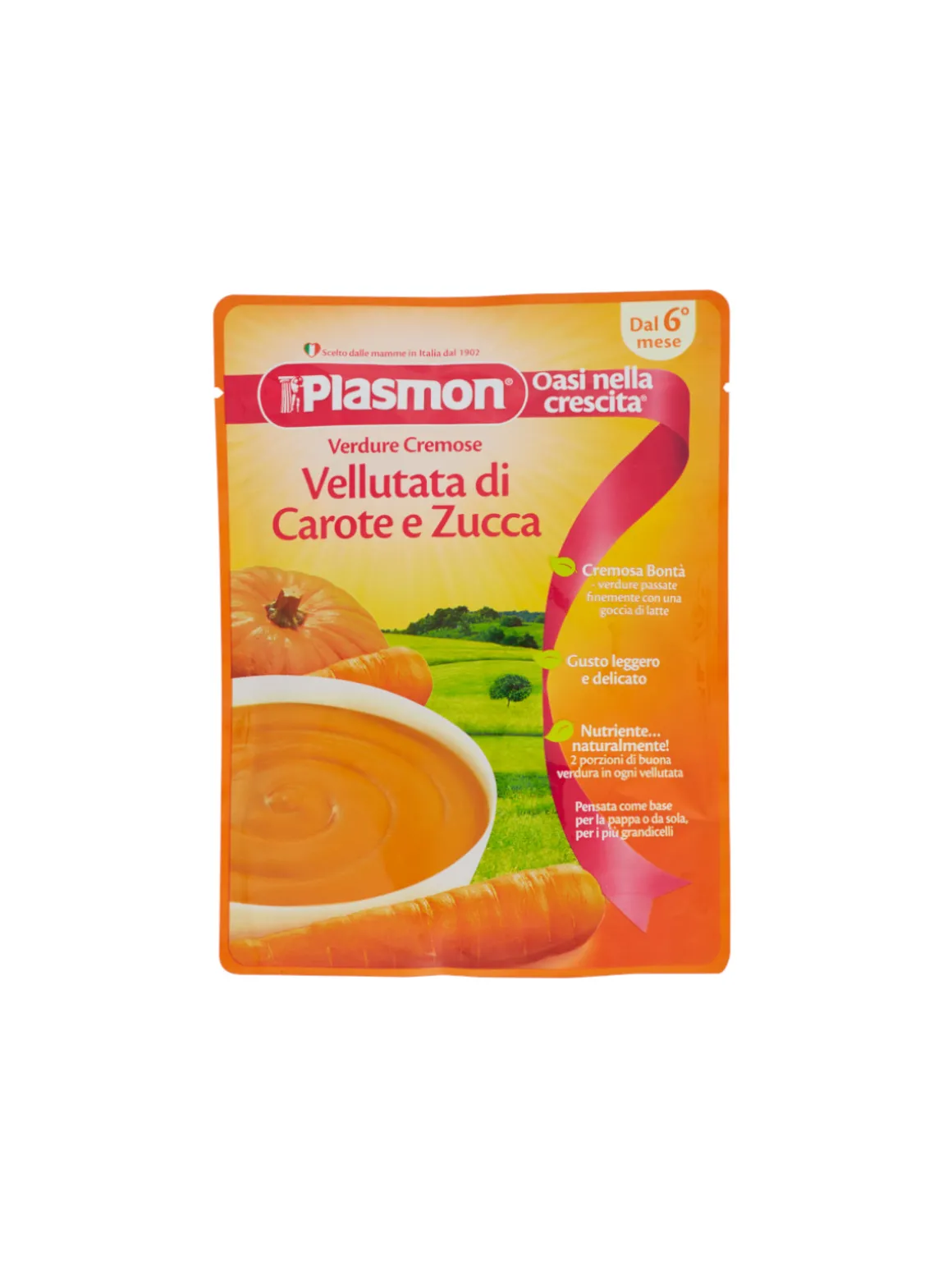Plasmon – vellutata carote e zucca – 180g