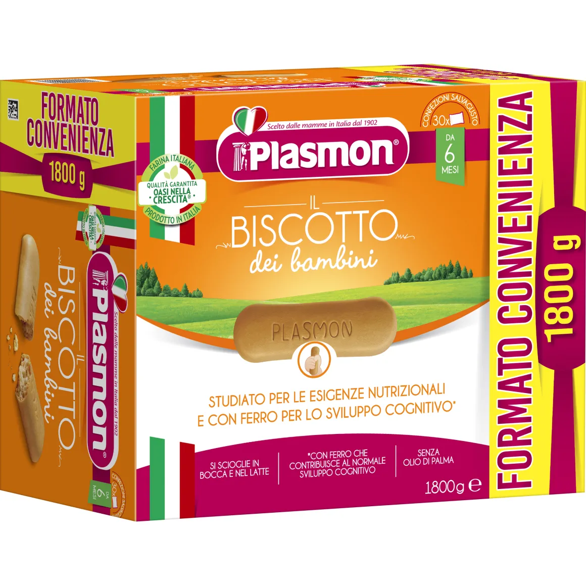 Plasmon – biscotto classico – 1800g