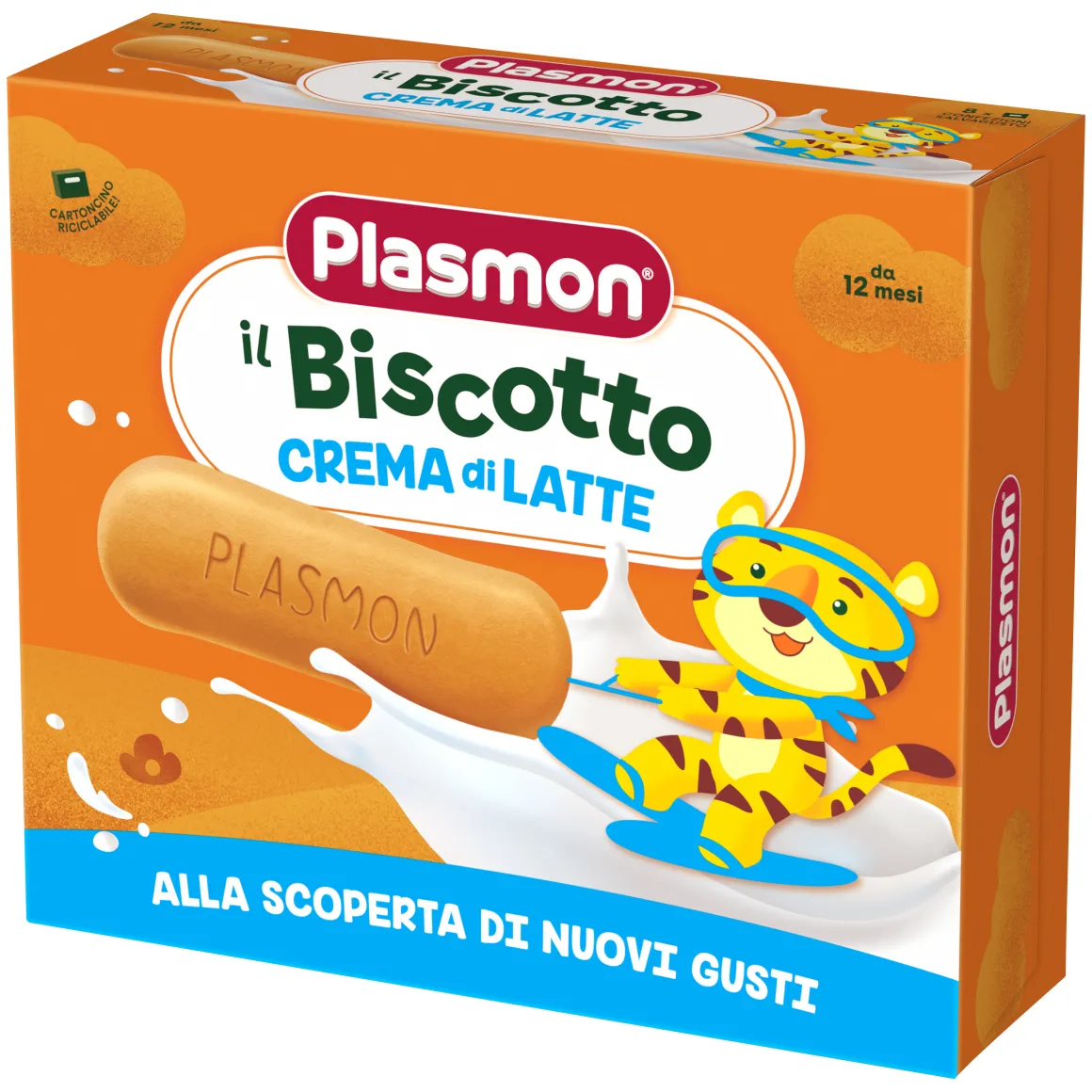 Plasmon – biscotto crema di latte 320 gr