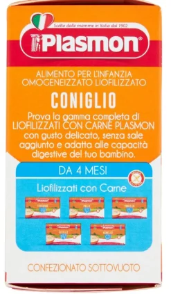 Plasmon – lio coniglio – 3x10g