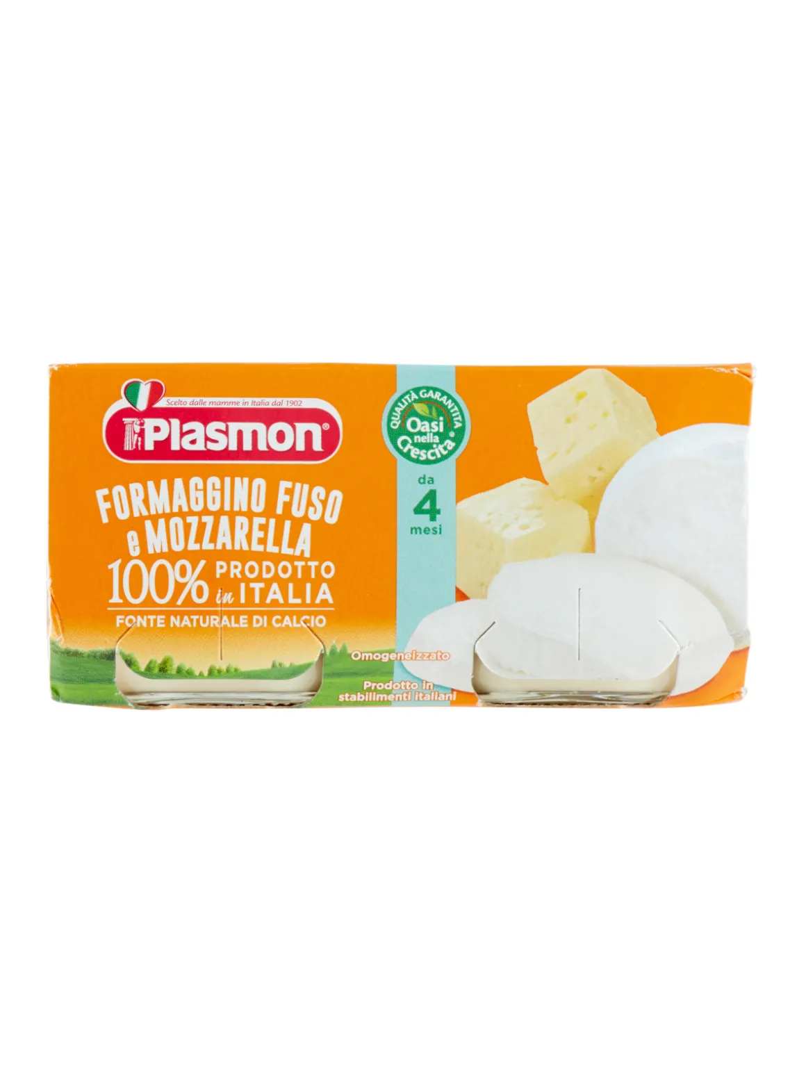 Plasmon – omo formaggino mozzarella – 2x80g