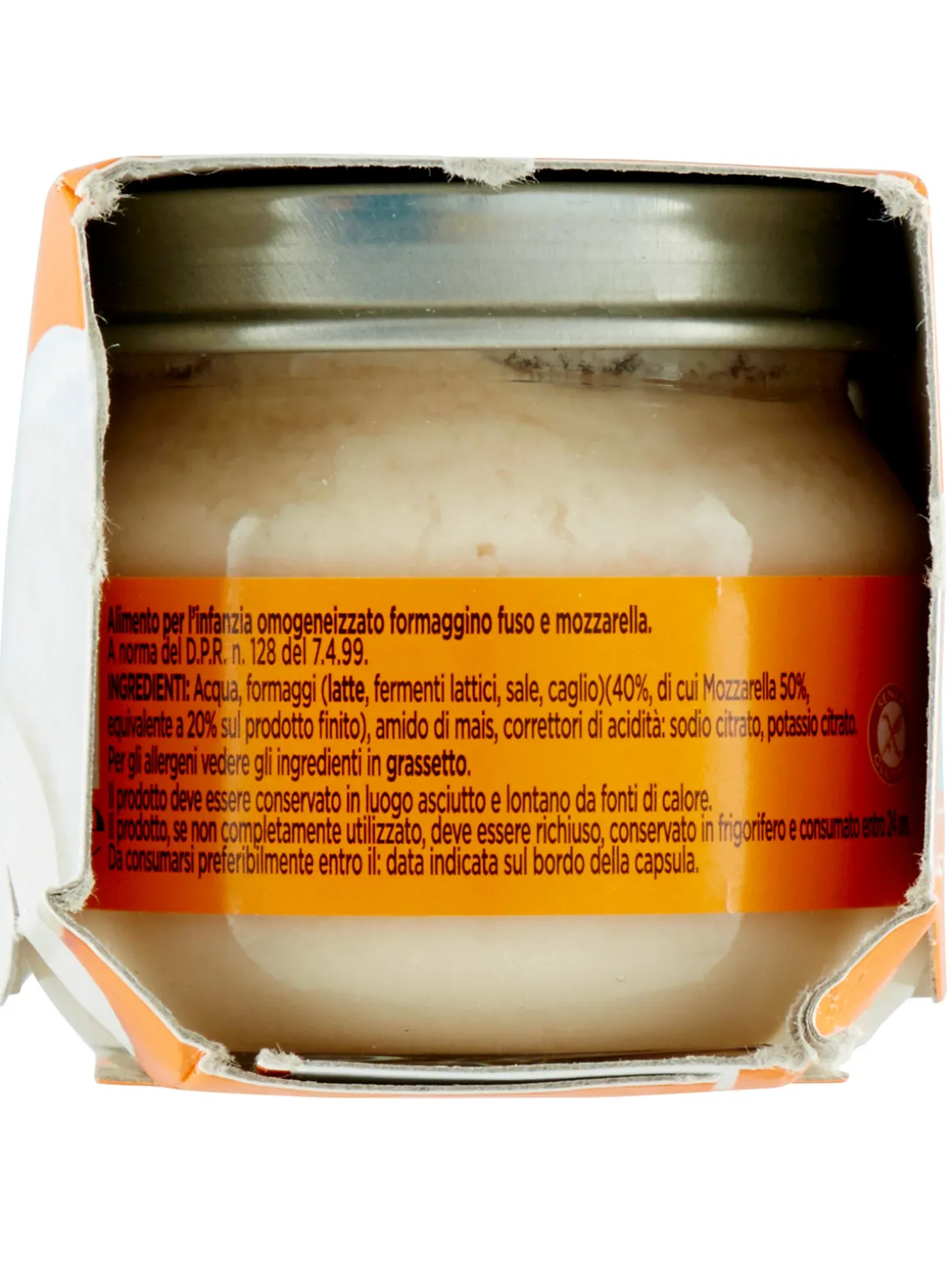 Plasmon – omo formaggino mozzarella – 2x80g