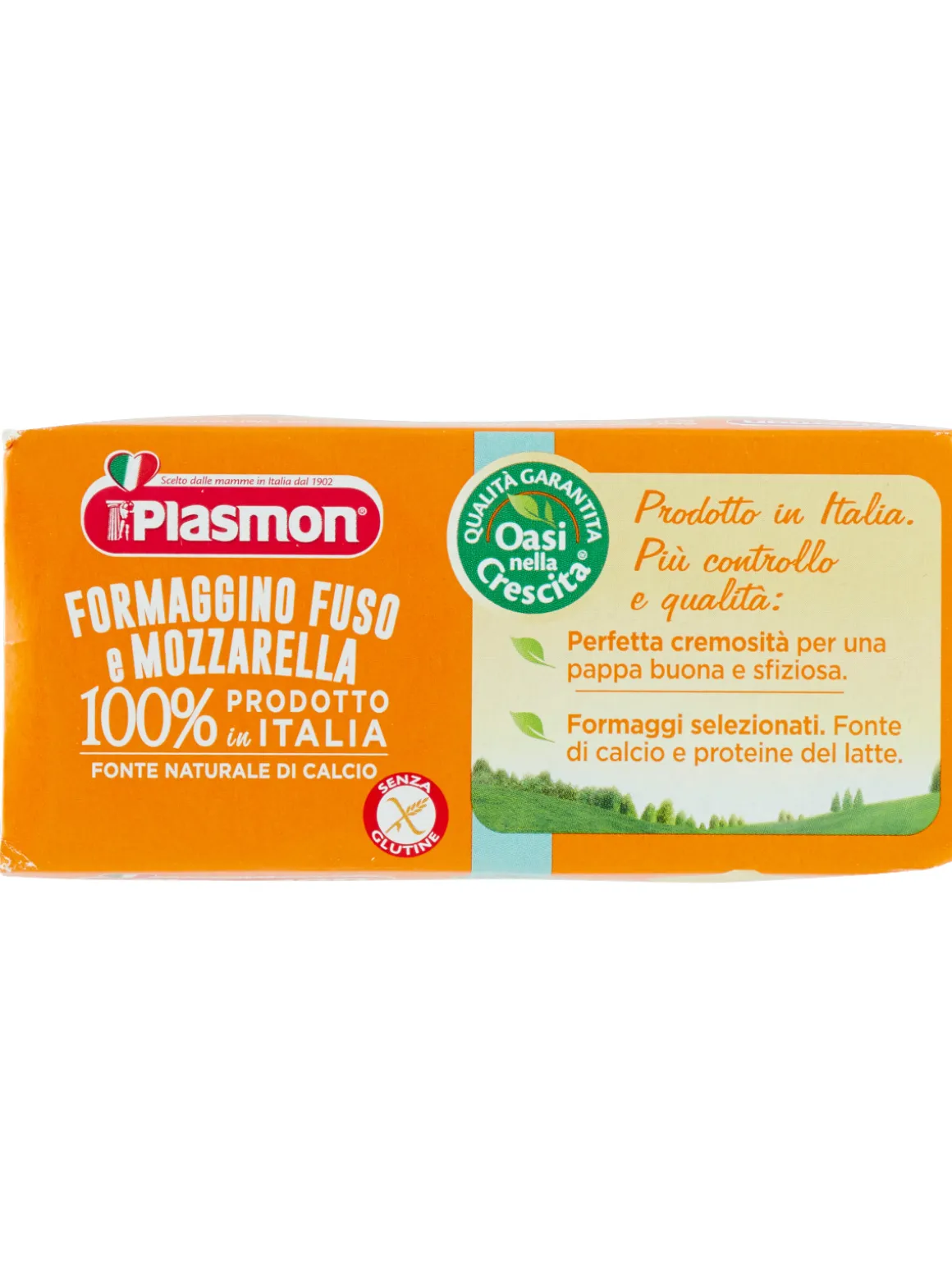 Plasmon – omo formaggino mozzarella – 2x80g