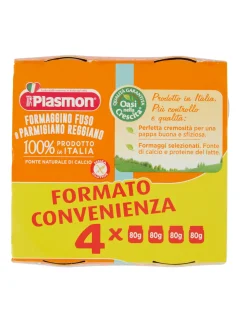 Plasmon – omo formaggino parmigiano – 4x80g