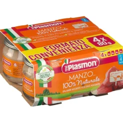 Plasmon – omo manzo – 4x80g