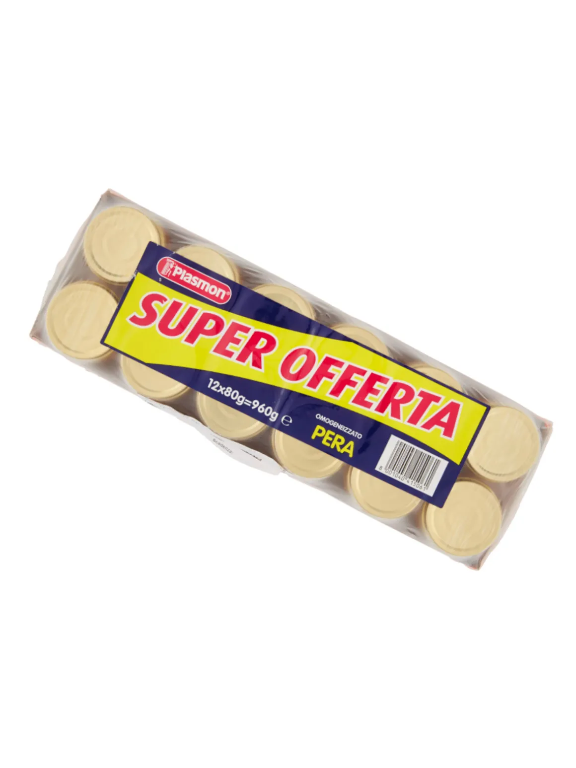 Plasmon – omo pera – 12x80g