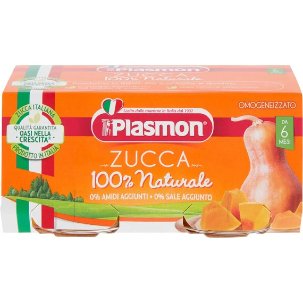 Plasmon – omo zucca 2x80g