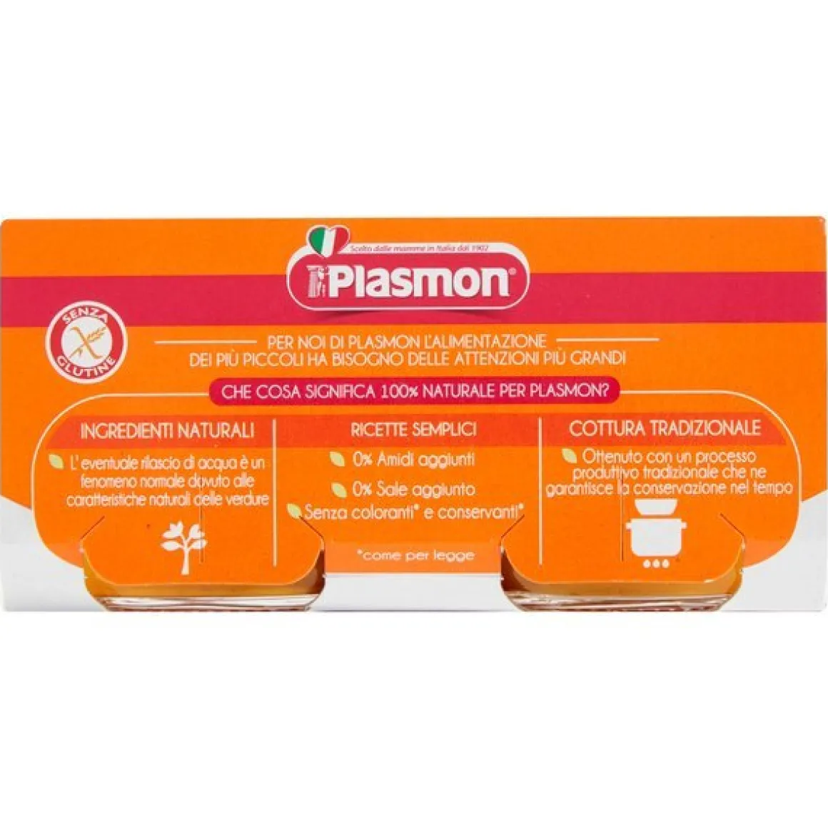 Plasmon – omo zucca 2x80g