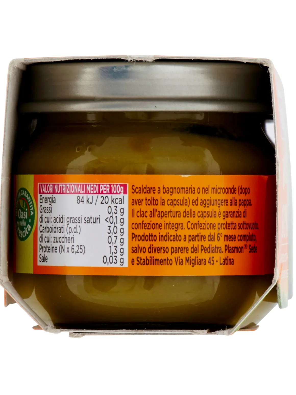 Plasmon – omogeneizzato broccoli – 2x80g