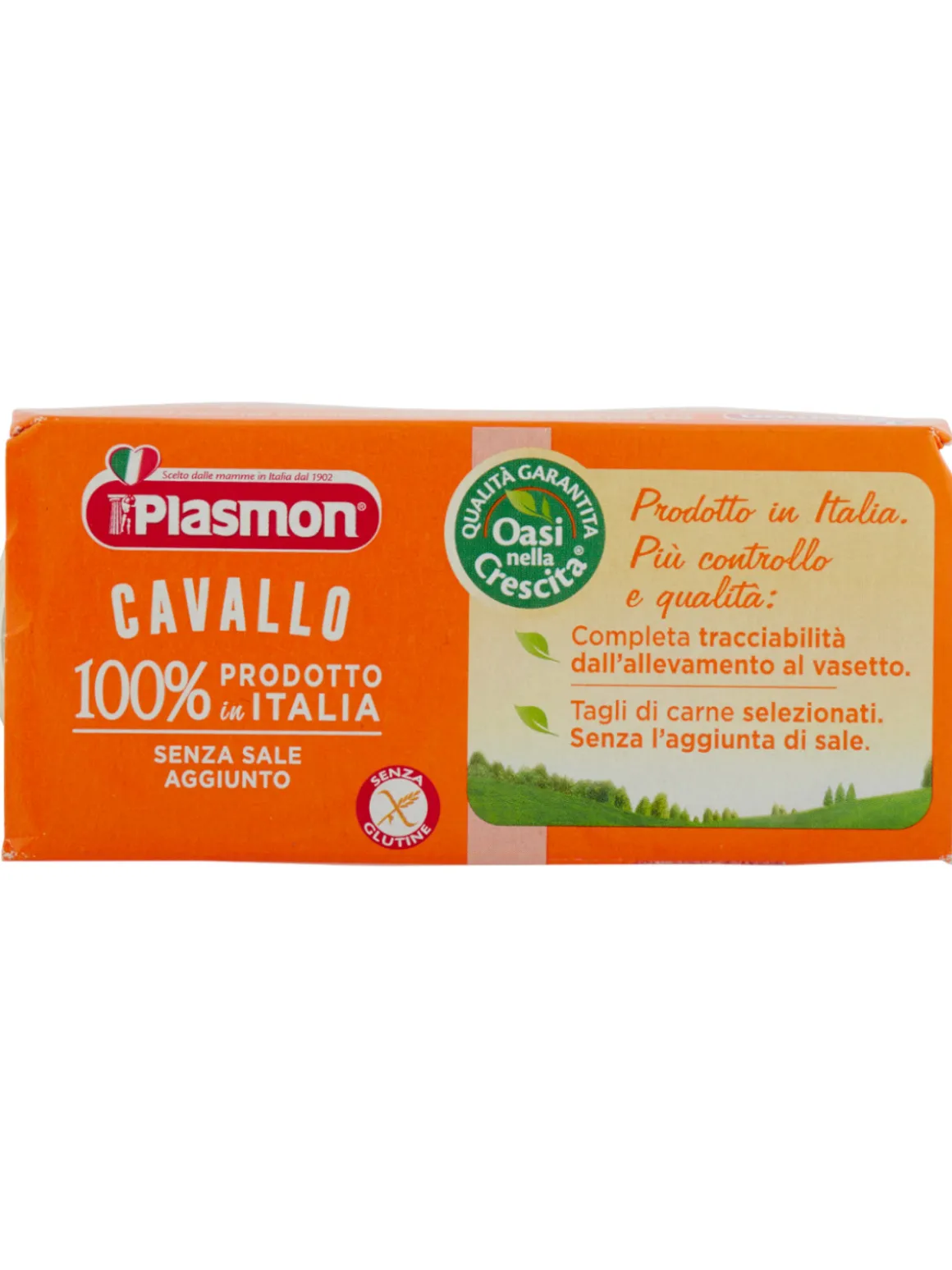 Plasmon – omogeneizzato cavallo – 2x80g