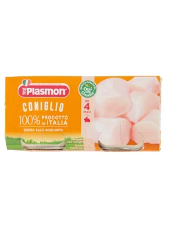 Plasmon – omogeneizzato coniglio – 2x80g