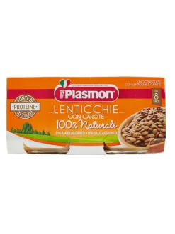Plasmon – omogeneizzato lenticchie – 2x80g