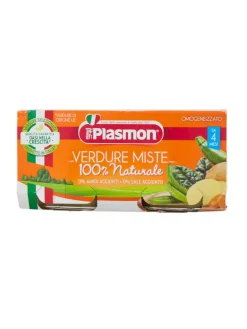 Plasmon – omogeneizzato verdure miste – 2x80g