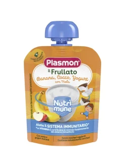 Plasmon il frullato banana, cocco, yogurt con mela – 85 g