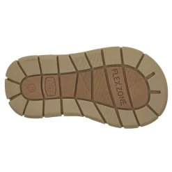 Polacchino formica beige con zip e stringato con fiocco – chicco