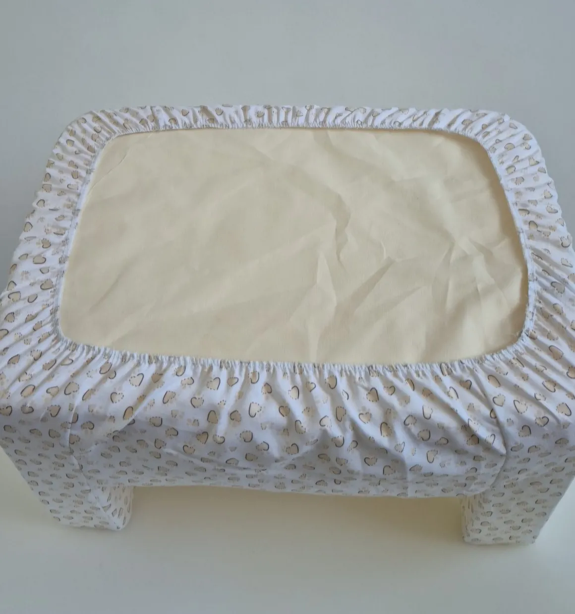 Poltrona bimbo cuore beige – bimbisicuri