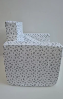 Poltrona bimbo cuore grigio – bimbisicuri