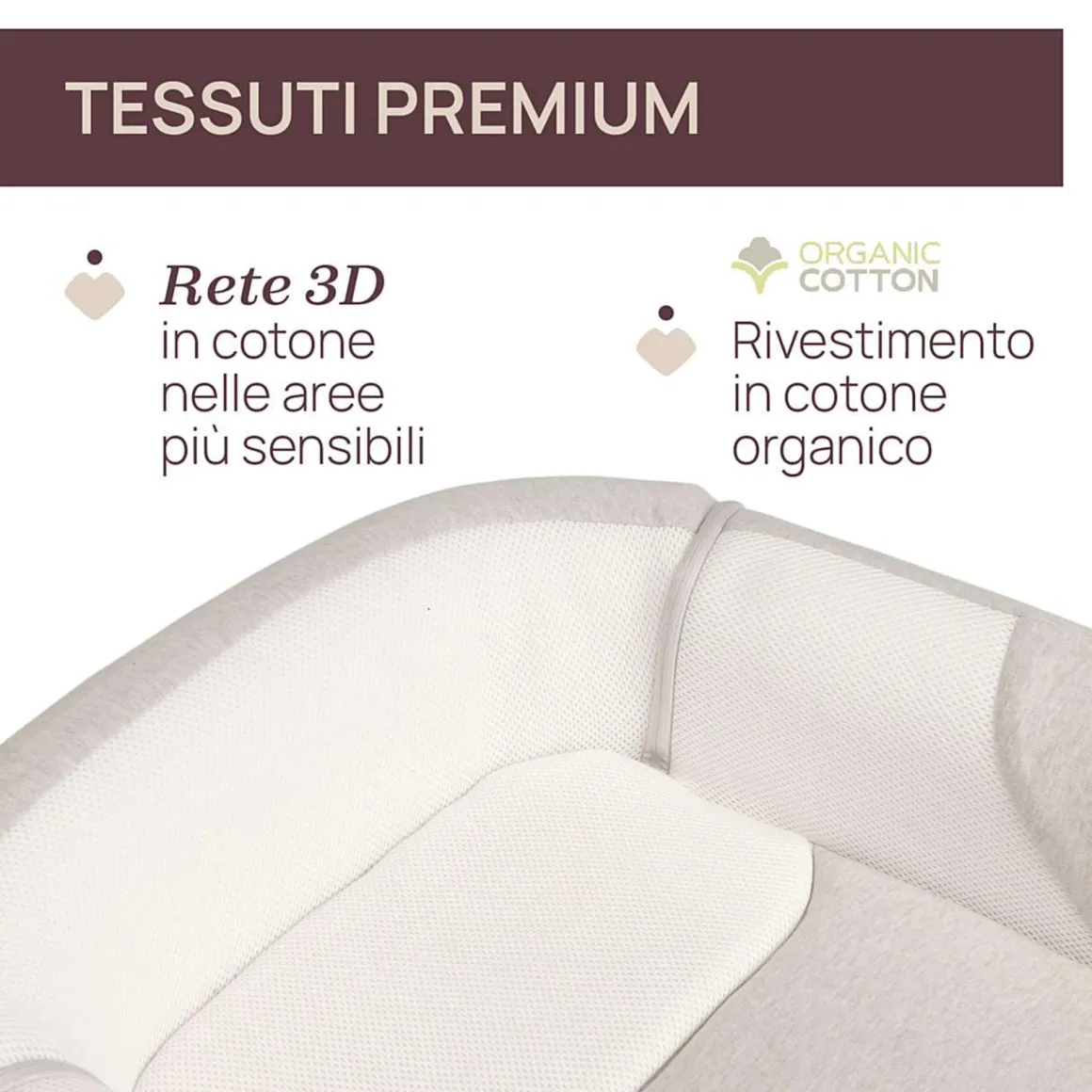 Riduttore letto mommypod 3 in 1 grey – chicco