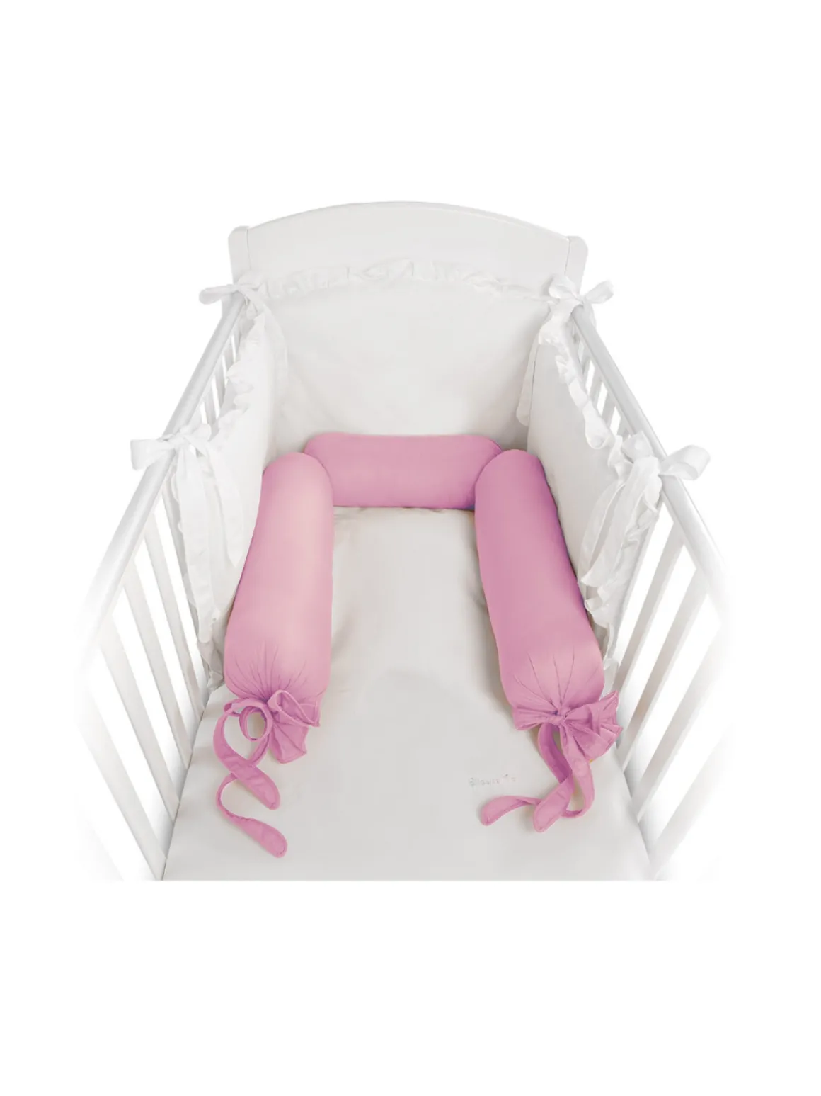 Riduttore salvabimbo culla rosa