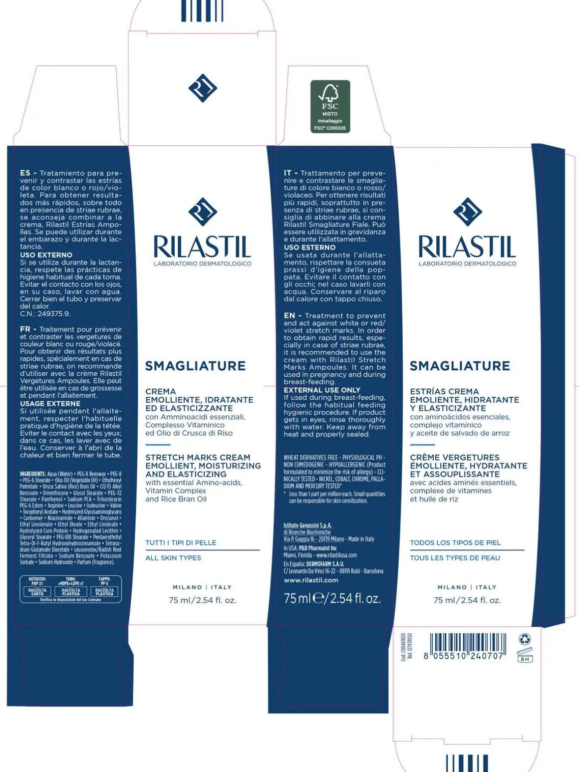 Rilastil – smagliature crema 75 ml 22