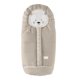 Sacco universale moovo per seggiolini ovetto auto gruppo 0+ cuccioli sabbia – nuvita