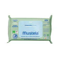 Salviette compostabili profumate 60 pezzi – mustela