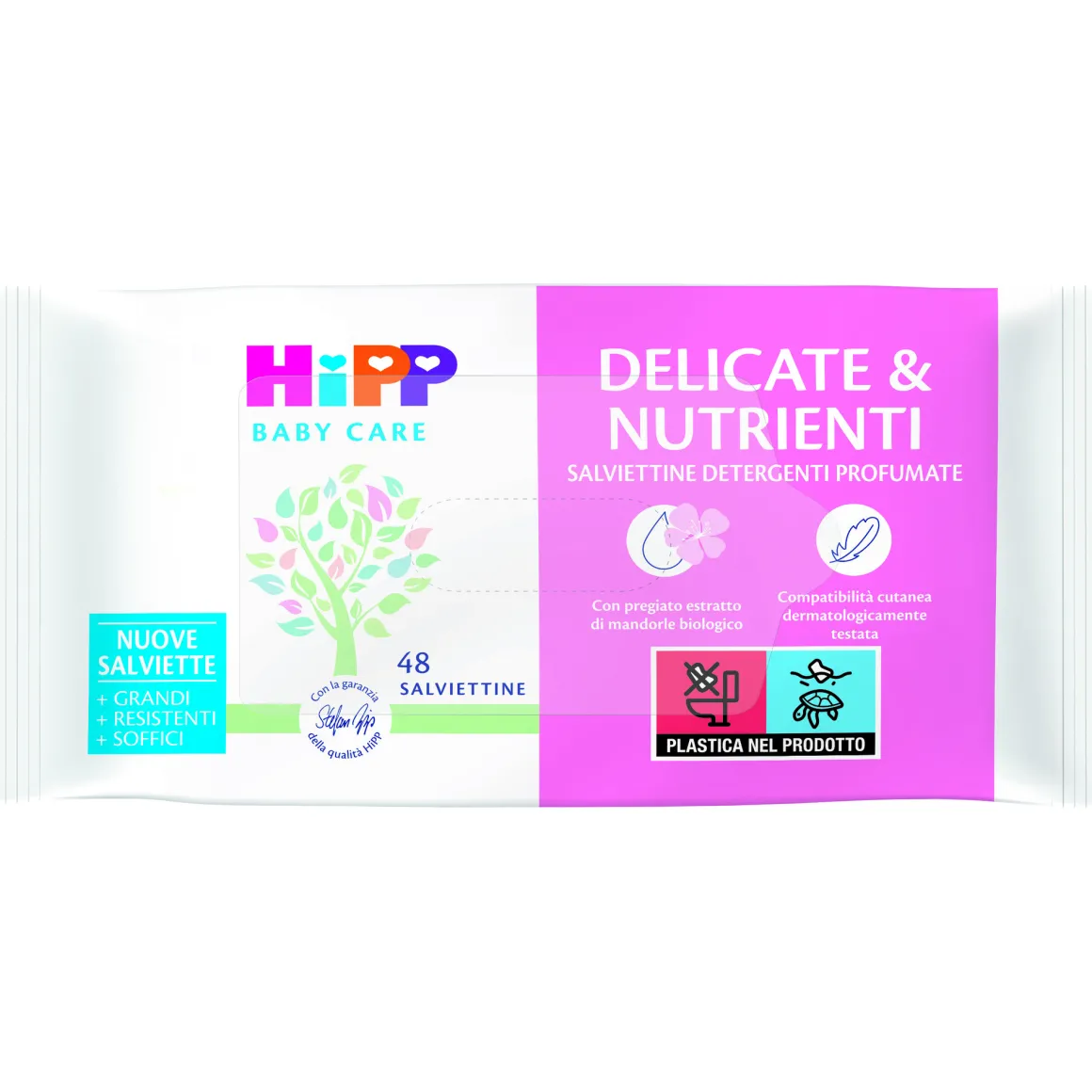 Salviettine delicate & nutrienti 1×48 – hipp