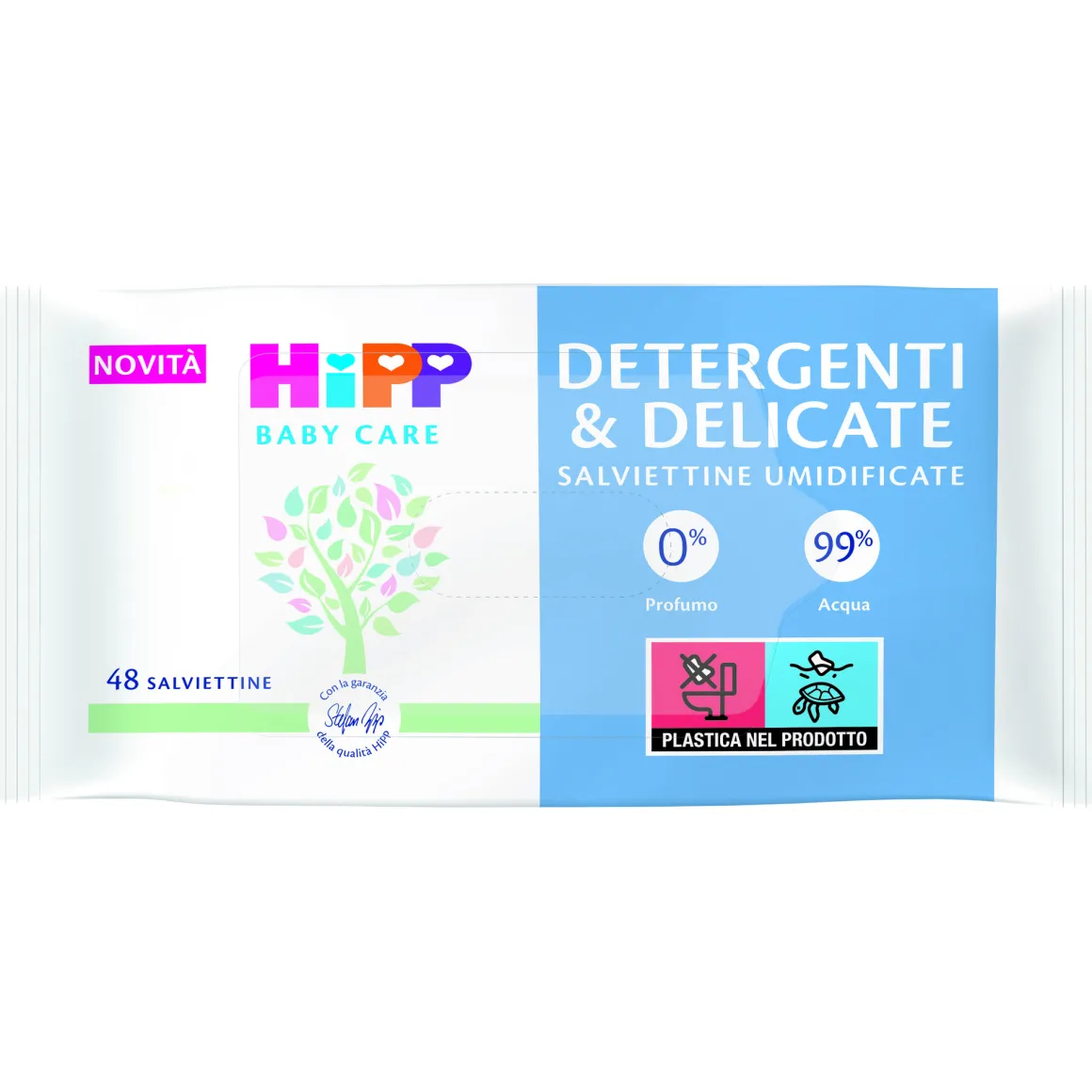 Salviettine detergenti & delicate 5×48 – hipp